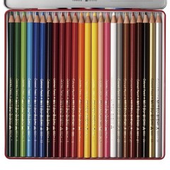 uni Palette Colored Pencils 24 Colors – Mitsubishi Pencil – Brand New, Sealed