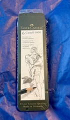 Faber-Castell – 6 Castell 9000, Art Pencil Set, New sealed