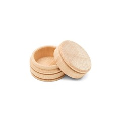 Mini Ring Box 1-5/8″, Unfinished Wood Jewelry Box for Crafts/Gift | Woodpeckers