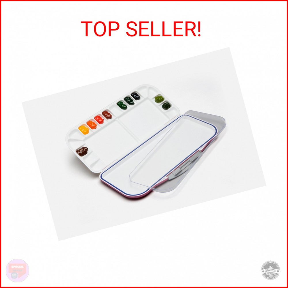 Mijello Airtight Watercolor Fusion 18-Well Watercolour Palette MWP-3018 (Blue Co