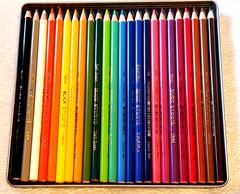 Blick Studio 24 Professional Artists’ Colored Pencils Set Blendable High Pigment