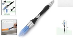 0.75-Inch Bates Trim Brush with Synthetic Bristles for Professional Finishes