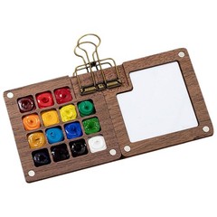 Mini Watercolor Kit Travel Pocket Artist Set Portable for Painters Picture APK
