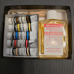 Marshall’s Photo Oil Kit Coloring System (Acid Free) 5-1/2×2 Tubes Palette USA