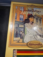 American Girl Samantha Art Studio 6 Colored Pencils Blending Tool