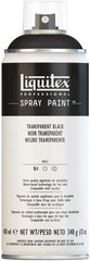 12-oz Professional Spray Paint, Transparent Black for Masonry and Wood Surfaces
