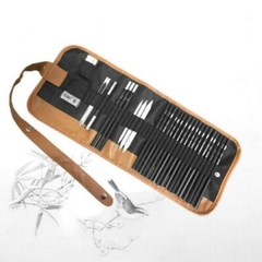 29Pcs Professional Drawing Artist Kit Set Pencils and Sketch Charcoal Art Tools