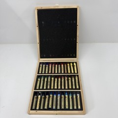 Sennelier Plein Air 36 Color Landscape Set In Wooden Case