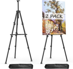 Easels for Painting Canvas, 66″ Art Easel for Drawing, Portable Painting