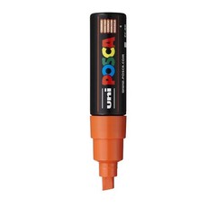 Posca Markers, Paint Marker, Orange, 8K, Broad Tip, Opaque Ink, Acrylic