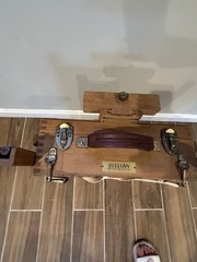 Jullian Vintage Wooden French Sketch Box Portable Easel, Made in France