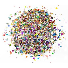 Hygloss Products Sequins Spangles Variety Add Shimmer Shine Any Surface 4 Ounce
