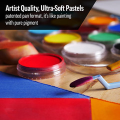 Artist Pastels by GOLDEN, Burnt Sienna Tint, 2.44” / 62Mm Pan Diameter, Professi