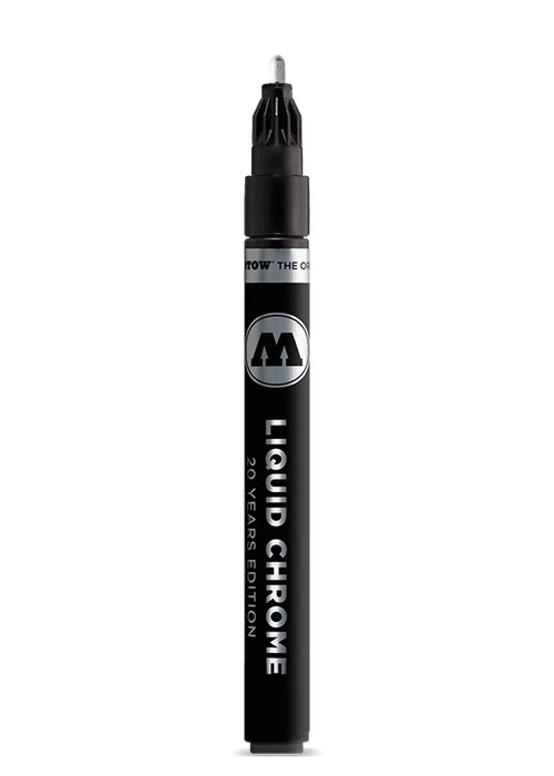 Molotow Markers 102 2mm Liquid Chrome Mirror Effect Marker MLW1021 703.102