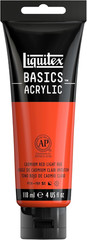 BASICS Acrylic Paint, 118Ml (4-Oz) Tube, Titanium White