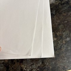 Helix Technical Vellum Paper Pad 8.5×11 25% Rag 40 Sheets Drafting Tracing