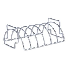 Kitchen Roasting Pan Collection Reversible Rib/Roast Rack, 15.75×9.75×5.25″