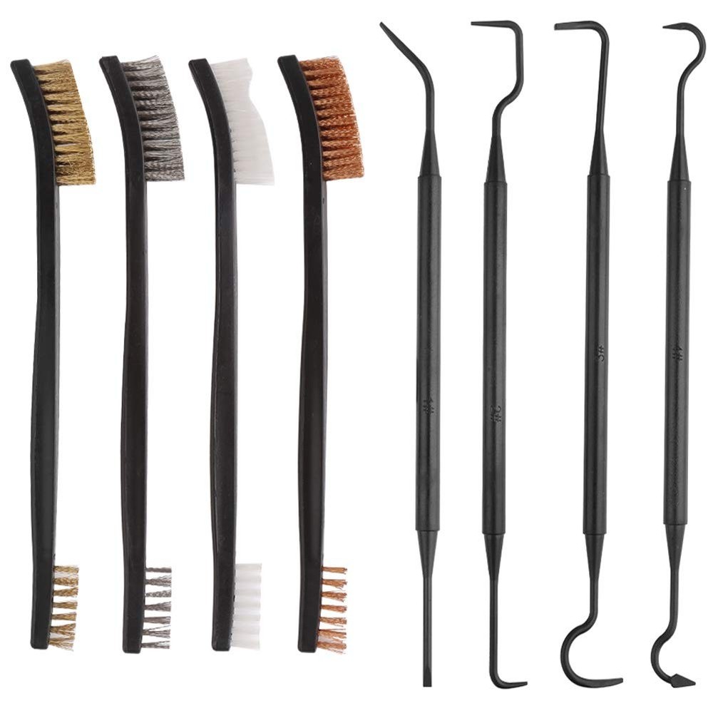 Accmor Gun Cleaning Tools Kit, Universal Gun Cleaner Set Including 4 Pcs Double-