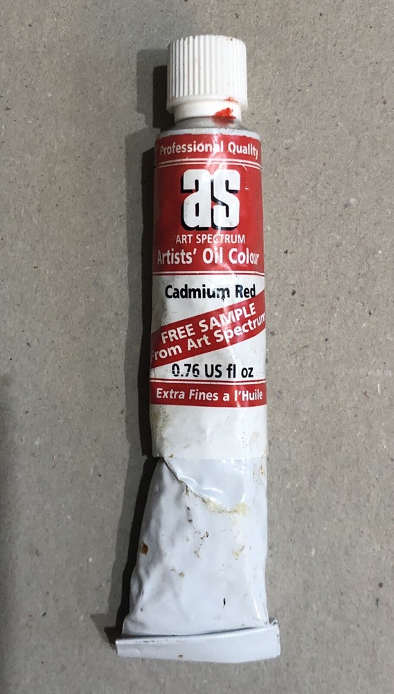 Art Spectrum Oil Paint Cadmium Red Oil Color Australia .76 Fl Oz