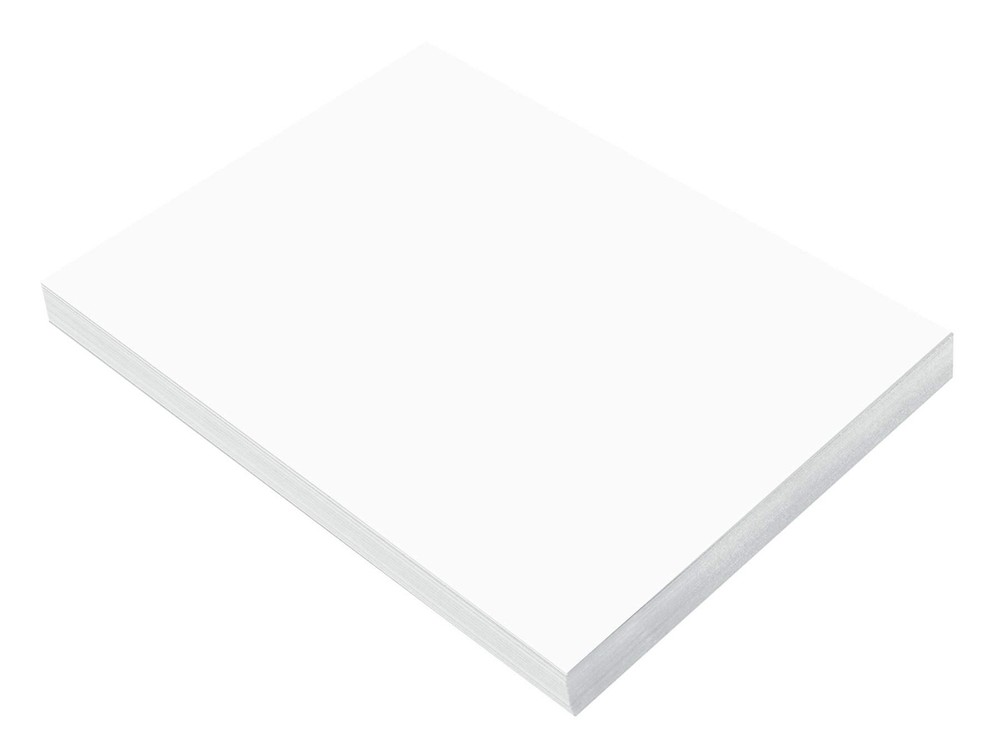 Prang Bright White Construction Paper 100 Sheets Medium Weight Arts Crafts