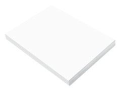 Prang Bright White Construction Paper 100 Sheets Medium Weight Arts Crafts