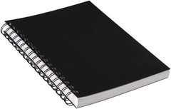 Poly Cover Sketch Book, Heavyweight, 70 Lb., Side Spiral Bound, 6″ X