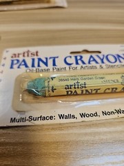 Job lot of vintage Oil Based Paint Crayons for artists Indoor Outdoor