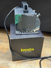Iwata Silver jet with Hi line HP CH Airbrush system