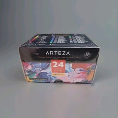 ARTEZA 24 Acrylic Colors Premium – Acrylic Paint – Brand New