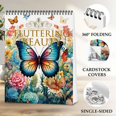 Coloring Book for Adults Relaxation, 24 Pages Adult A4, mix color