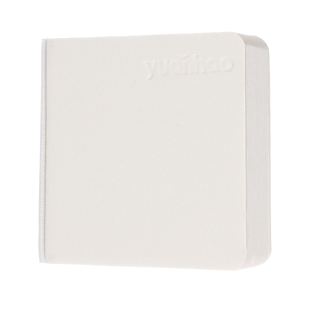 3.2×3.2″ Watercolor Sketchbook, 58 Sheets/116 Pages 230GSM/110lb, White