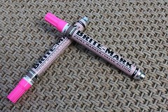 Dykem Brite Mark 2pk Industrial and All Purpose Paint Markers (PINK)