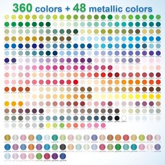 408 Acrylic Paint Markers, Brush Tip Acrylic Paint Pens, Quick-Drying Waterpr…