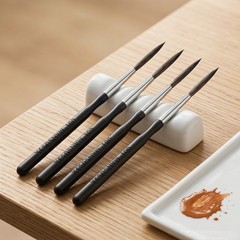 MANSUSJX Long Liner Brushes,4 PCS High Performance Script Pinstripe Brushes, …