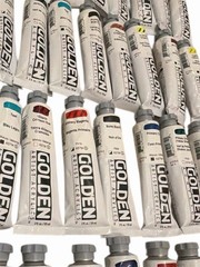 GOLDEN Acrylic Artist Colors Paints 2fl oz Tubes High Series🎨 Lot B