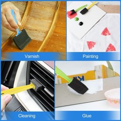 Foam Paint Brushes Sponge Brush for DIY Painting, Craft Paint Sponges Set