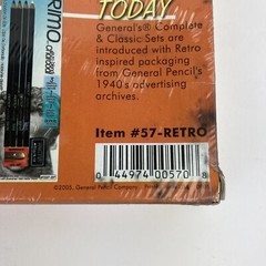 General’s #57 Retro Charcoal 32pc. Artist Set – Sealed in Box – 2005