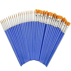 20pcs Artist Paint Brush Set Watercolour Oil Acrylic Fine Art Craft Painting Bru