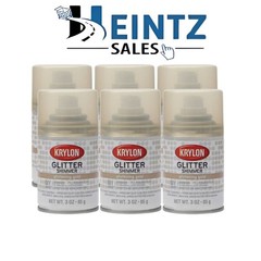 KRYLON 401 — Glitter Shimmer Glistening Gold 3 oz 6 Pack