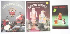 SET OF 9 Vintage Tole Painting Santa Books & Patterns by Margaret Wilburn