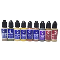 Micro-Mark Earthtones Acrylic Paint Set, Versatile Paint Set for Models, Miniatu