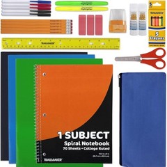 Back to School Supplies Kit 30 Piece for Girls Boys Kindergarten K-8