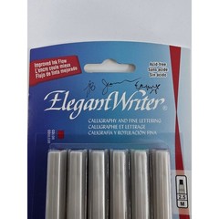 Speedball Elegant Writer Calligraphy Pens 6 Pack Assorted 2.5mm Medium Nib 2882
