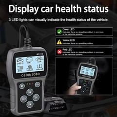 Bluetooth OBD2 Scanner Diagnostic Tool with Battery Tester: Check Engine Code…