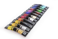 Liquitex BASICS Acrylic Paint Set, 24 x 17.85 Fl Oz (Pack of 1), Multicolor