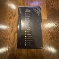 Chalkola Pack of 21 (15 Chalk Pens + 6 Metallic Markers) Liquid Neon Rainbow
