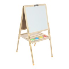 Wood Color Floor Standing Art Easel Easel for Kids Adjustable Standing Art Easel