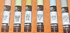 Chartpak AD Marker Lot of 6 Xylene Based Illustration Graphic Design Art LOOK