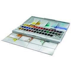 Winsor & Newton Cotman 1 Count (Pack of 1), Yellow, Green, Blue, Red, Purple