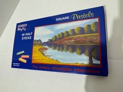 vintage caran d’ache ii 30 piece NEVER USED & studio basics half sticks 48 lot